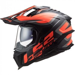 LS2 MX-701 ALTER EXPLORER BLACK/ORANGE