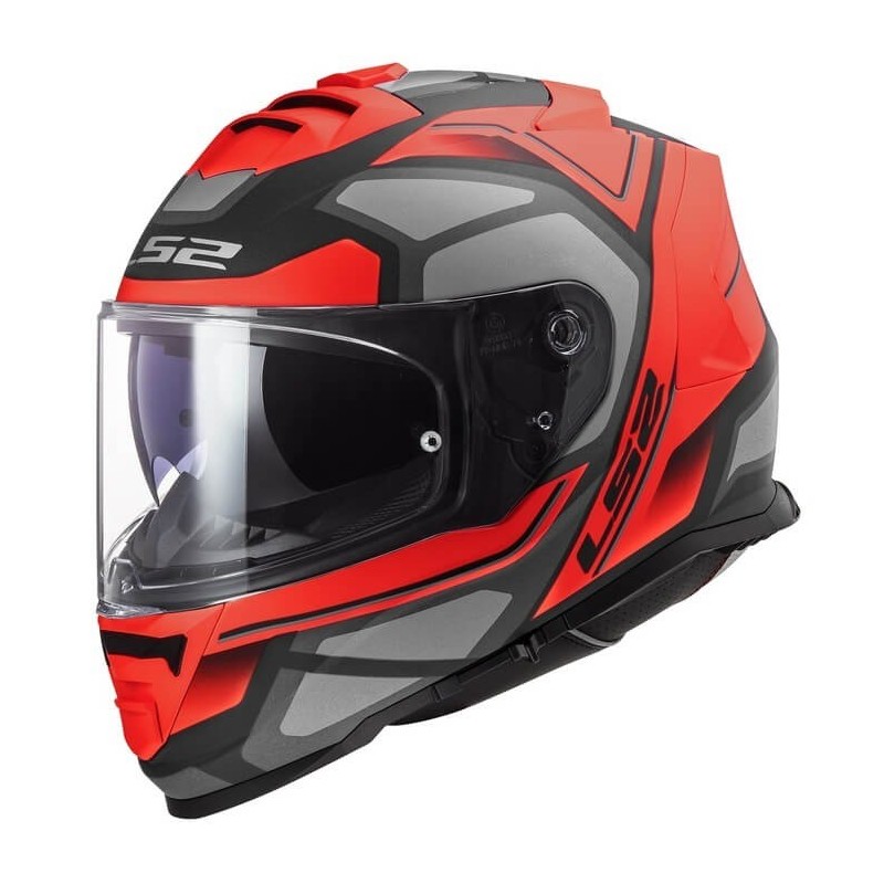 LS2 FF800 STORM FASTER MATT RED