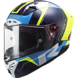 LS2 FF-805C THUNDER RACING1 BLUE/YELLOW