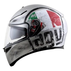 AGV K3-SV MULTI SCUDETTO MATT SILVER