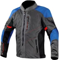 CAMPERA LS2 ALBA AIR MEN JACKET D.GREY/BLU
