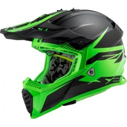 LS2 MX-437 FAST EVO ROAR GREEN