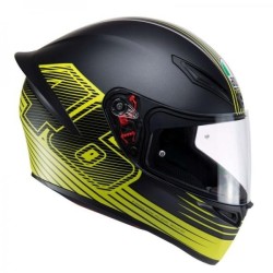 AGV K1 BLACK/YELLOW EDGE 46