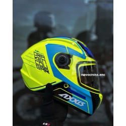 AXXIS DRAKEN S COUGAR C3 GLOSS FLUOR YELLOW