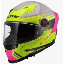 CASCOS INTEGRAL LS2 FF-816 cosmos digital pink