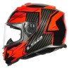 CASCOS integral LS2 FF-800 STORM PINLOCK TRACKER RED
