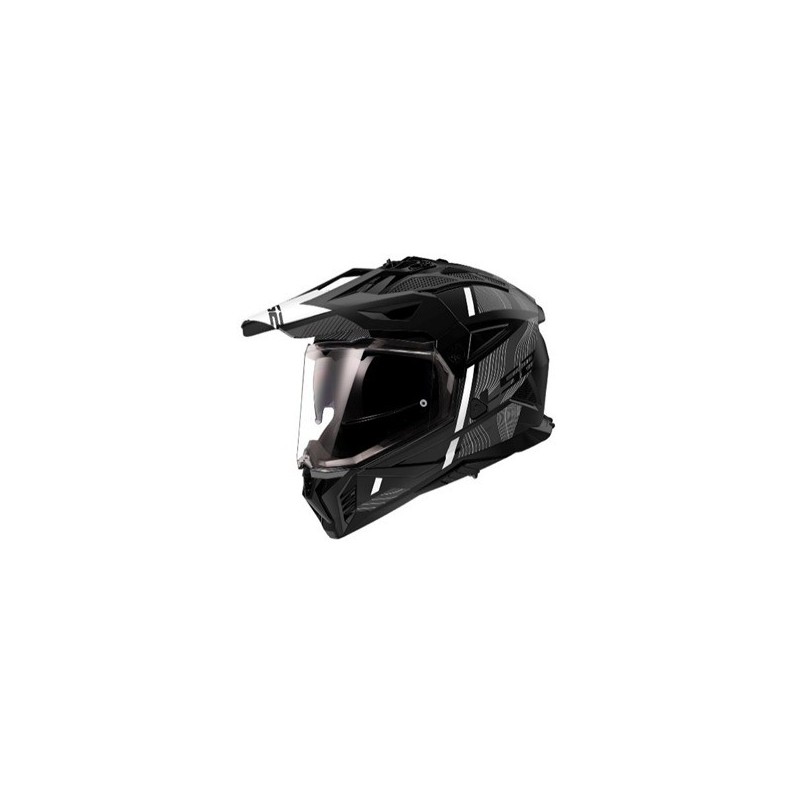 CASCOS cross LS2 MX-702 pioneer 2 hill matt black