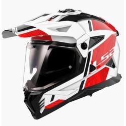 CASCOS cross LS2 MX-702 pioneer 2 hill white