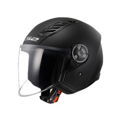 CASCOS abierto LS2 OF-616 airflow 2 matt black