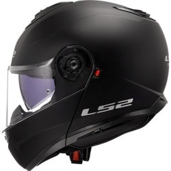 CASCOS rebatible LS2 FF908 STROBE II MATT BLACK-06