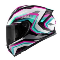 CASCOS integral GIVI 50.X sport whi-pink-blue gloss