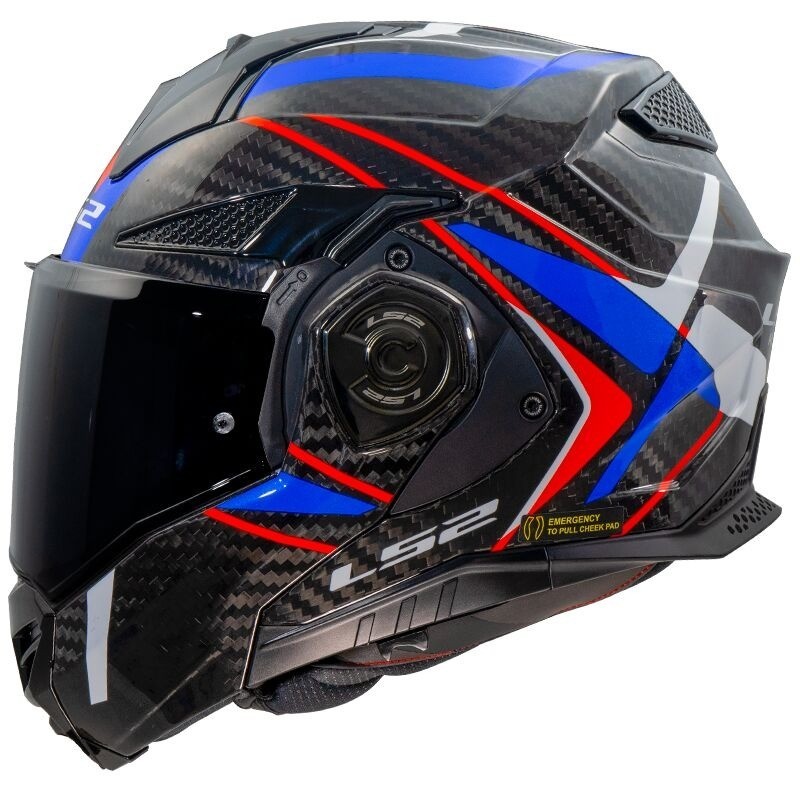 CASCOS rebatible - convertibleLS2 FF901C advant x carbon future 2