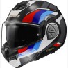 CASCOS REBATIBLE - CONVERTIBLE LS2 FF-906 ADVANT SPORT GL.BLACK/BLUE/REDE-06