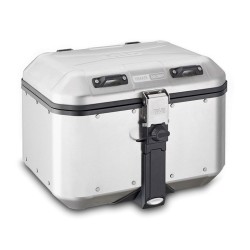 BAUL TOP CASE ALUMINIO GIVI DOLOMITI 46L CROMADO