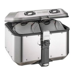 BAUL TOP CASE ALUMINIO GIVI DOLOMITI 46L CROMADO