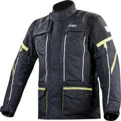 CAMPERA LS2 NEVADA BLACK HI-VI YELLOW 4 ESTACIONES
