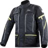 CAMPERA LS2 NEVADA BLACK HI-VI YELLOW 4 ESTACIONES