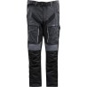PANTALON LS2 NEVADA BLACK HI-VI YELLOW 4 estaciones