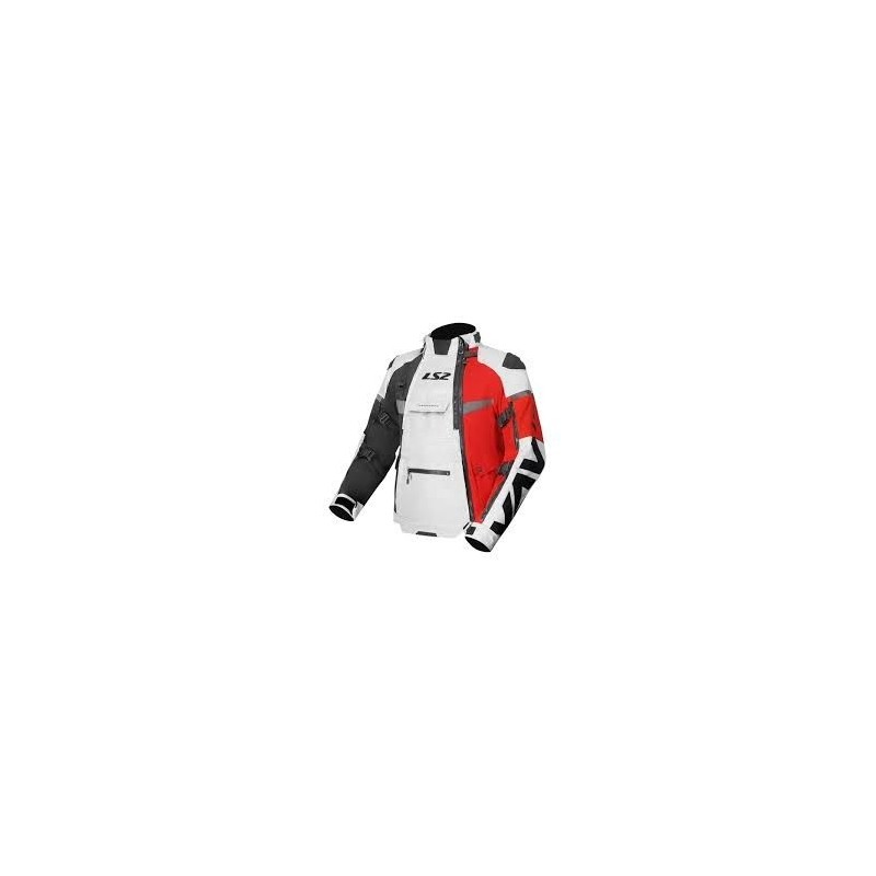 CAMPERA ls2 x-master grey/red 4 season