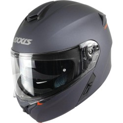 CASCOS REBATIBLE AXXIS STORM S SV solid a2 titanium