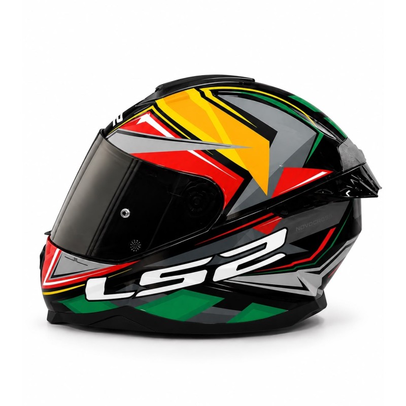 CASCOS integral LS2 FF-802 FLASH 2 KINDOM  BLACK GREEN