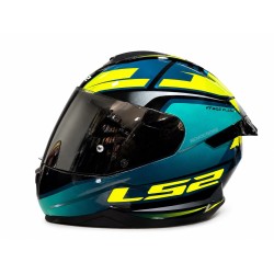 CASCOS integral LS2 FF-802 FLASH 2 DARK BLUE YELLOW