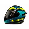 CASCOS integral LS2 FF-802 FLASH 2 DARK BLUE YELLOW